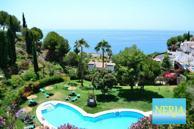 Apartmán Apartamento Con Espectaculares Vistas Al Mar. Nerja Exteriér fotografie